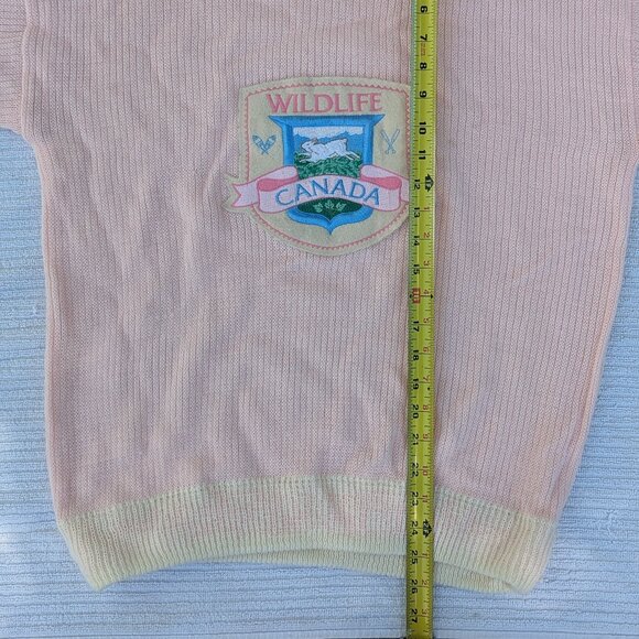 Ice Fire International Vintage Wildlife Canada Pullover sweater - Picture 9 of 11